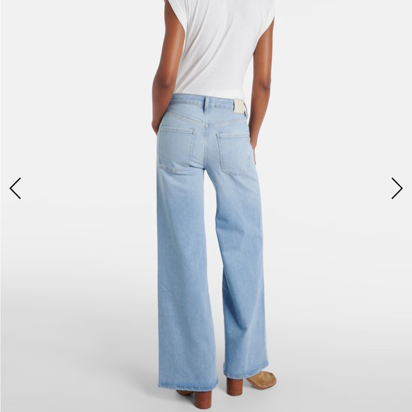 NWOT Citizens Of Humanity Light Blue Wide Leg Jean